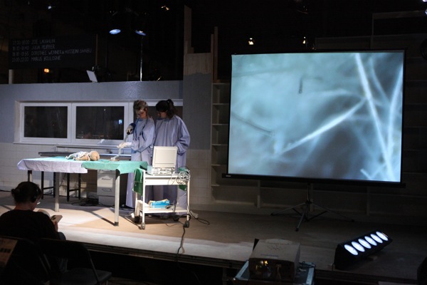 Marijs Boulogne im Labor